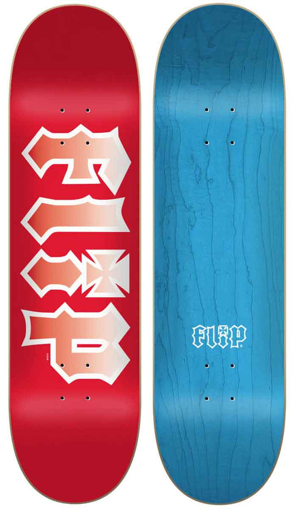 Flip HKD Faded 8.0 Deck Red  Flip   