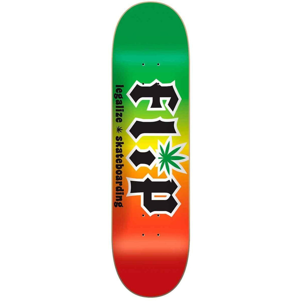 Flip HKD Legalize 8.25 Deck Rasta  Flip   