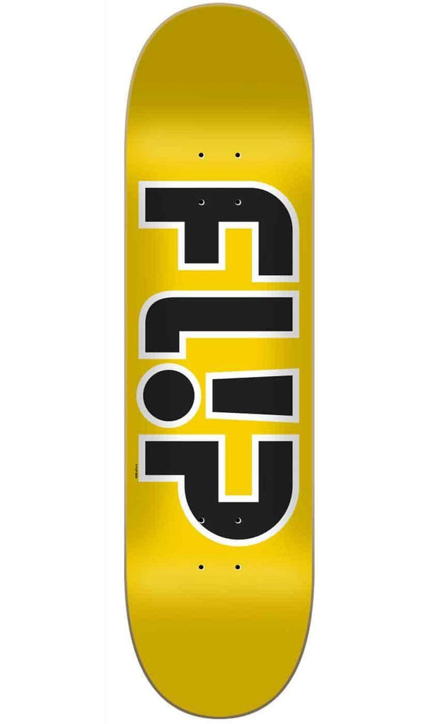 Flip Outlined 8.4 Deck Yellow  Flip   