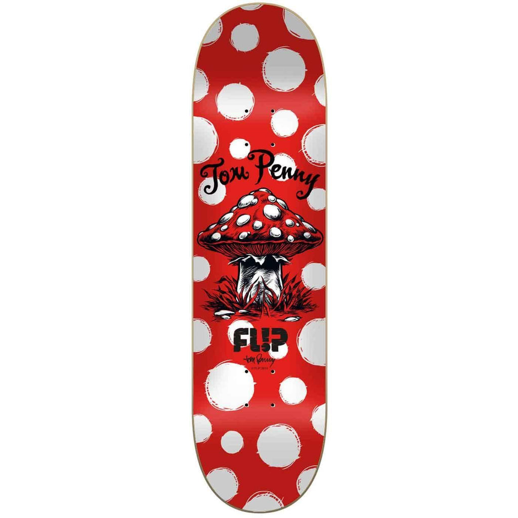 Flip Penny Dots Reboot 8.125 Deck Red  Flip   