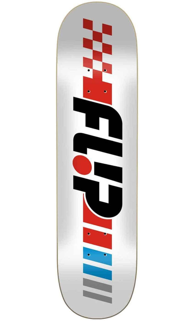 Flip Race 8.125 Deck White  Flip   