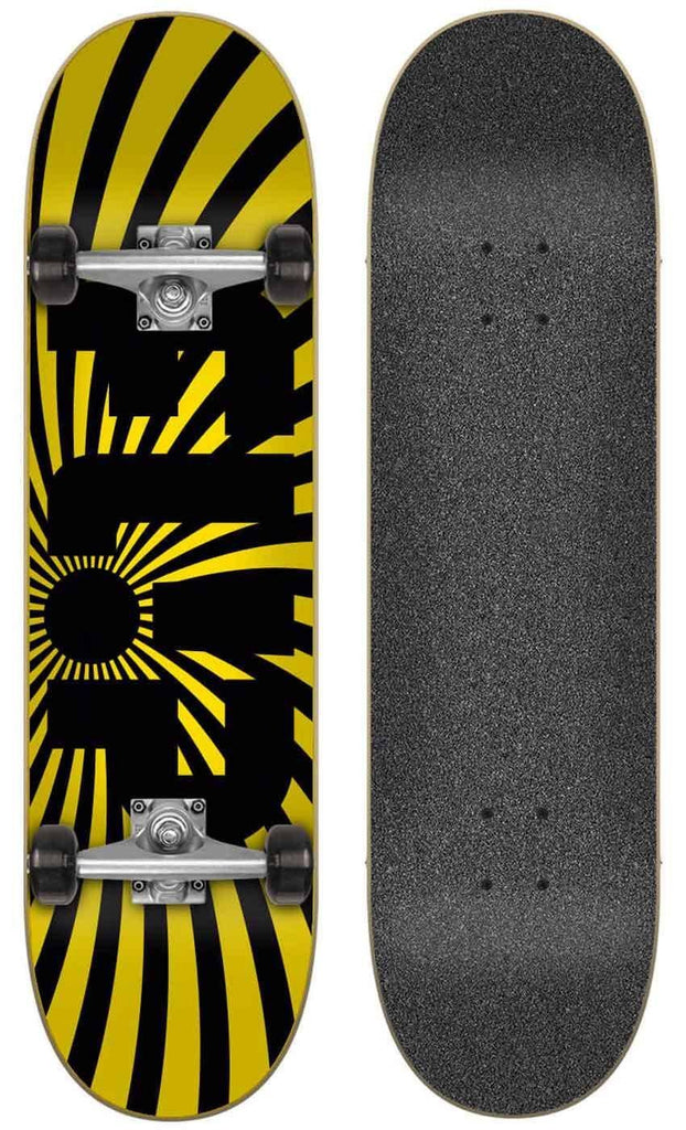 Flip Spiral 8.0 Complete Skateboard Yellow  Flip   