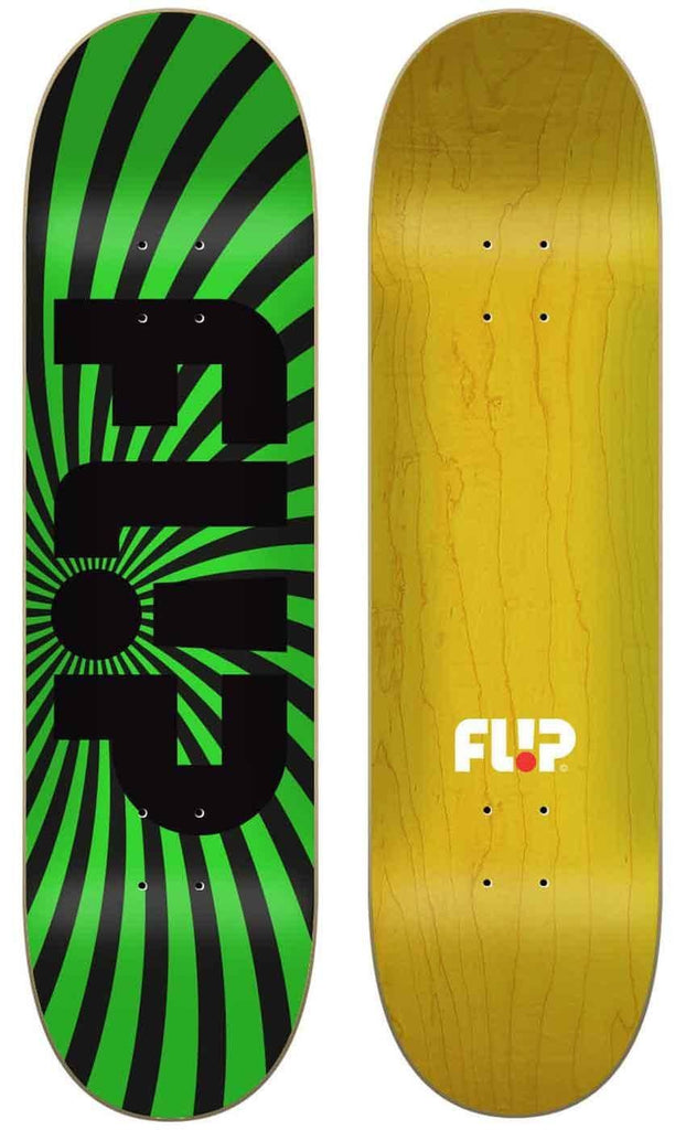 Flip Spiral 8.0 Deck Green  Flip   