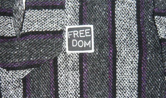 Freedom Baja Hood Charcoal Silver Purple  Freedom   