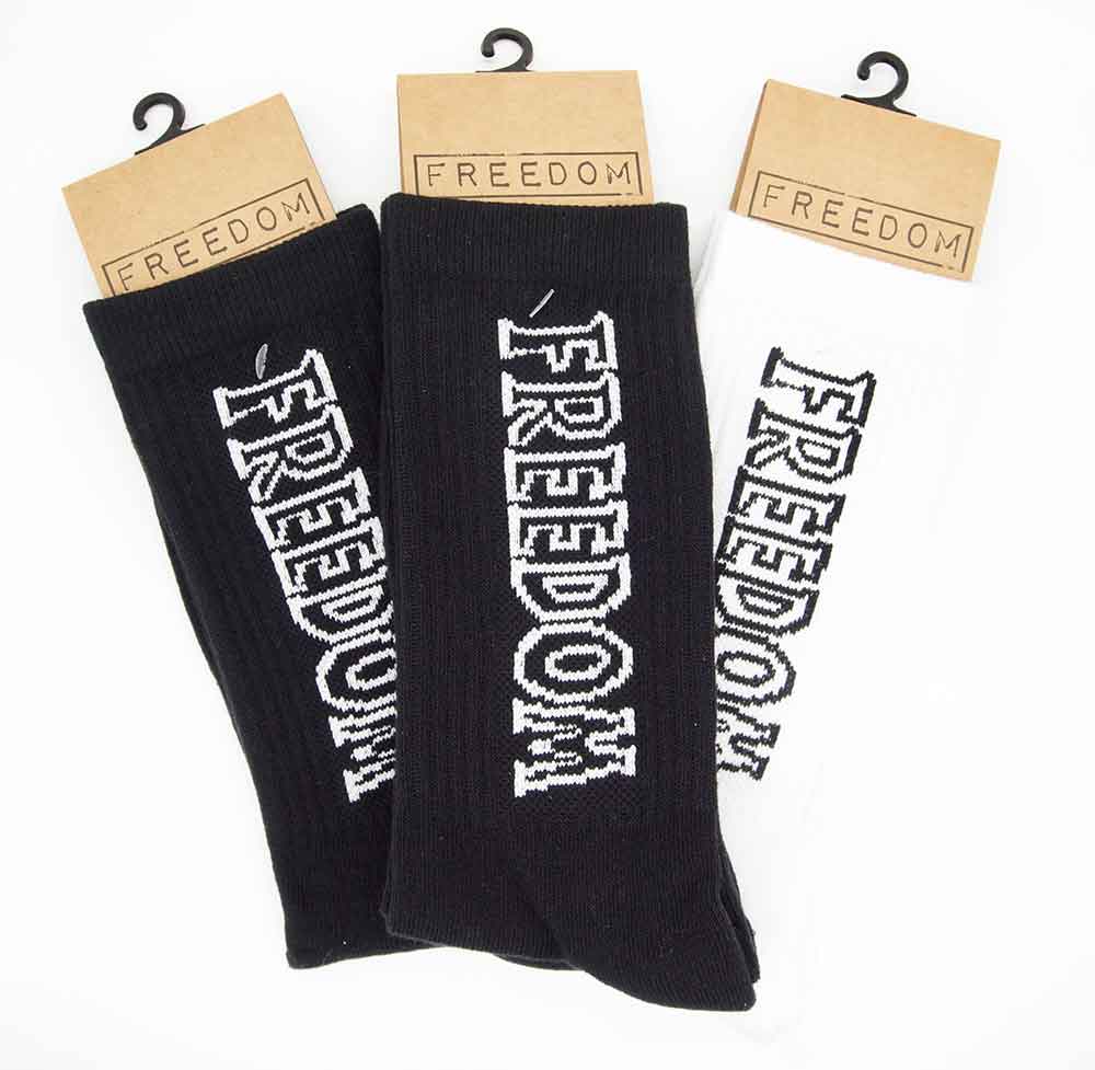 Freedom Outline Socks 3-Pack  Freedom   