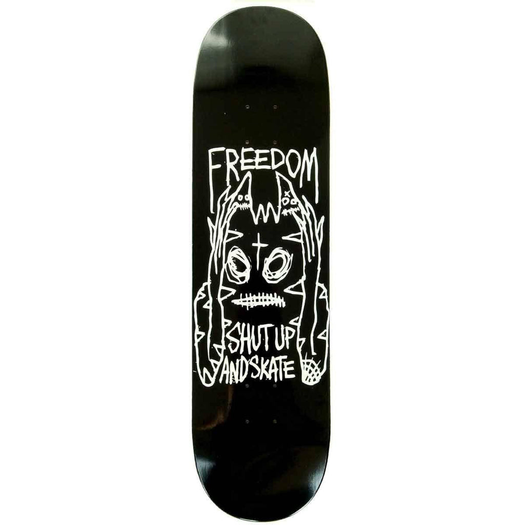 Freedom Shut Up And Skate 8.25 Deck  Freedom   