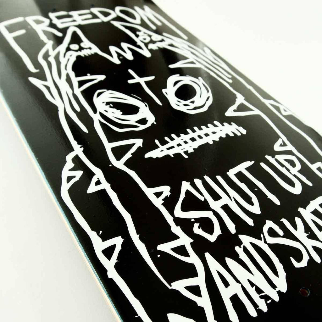Freedom Shut Up And Skate 8.25 Deck  Freedom   