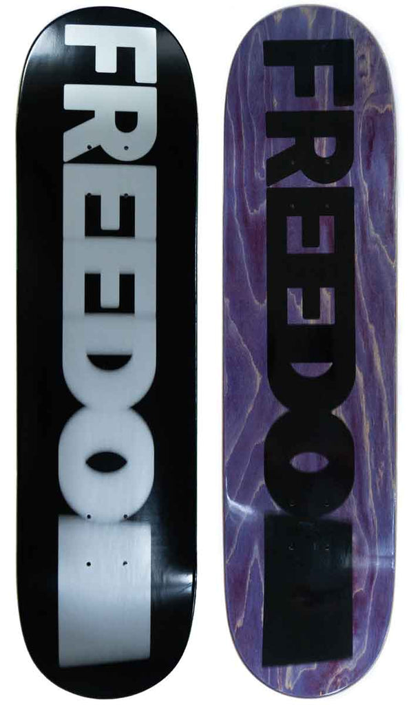 Freedom Warped 8.125 Deck  Freedom   