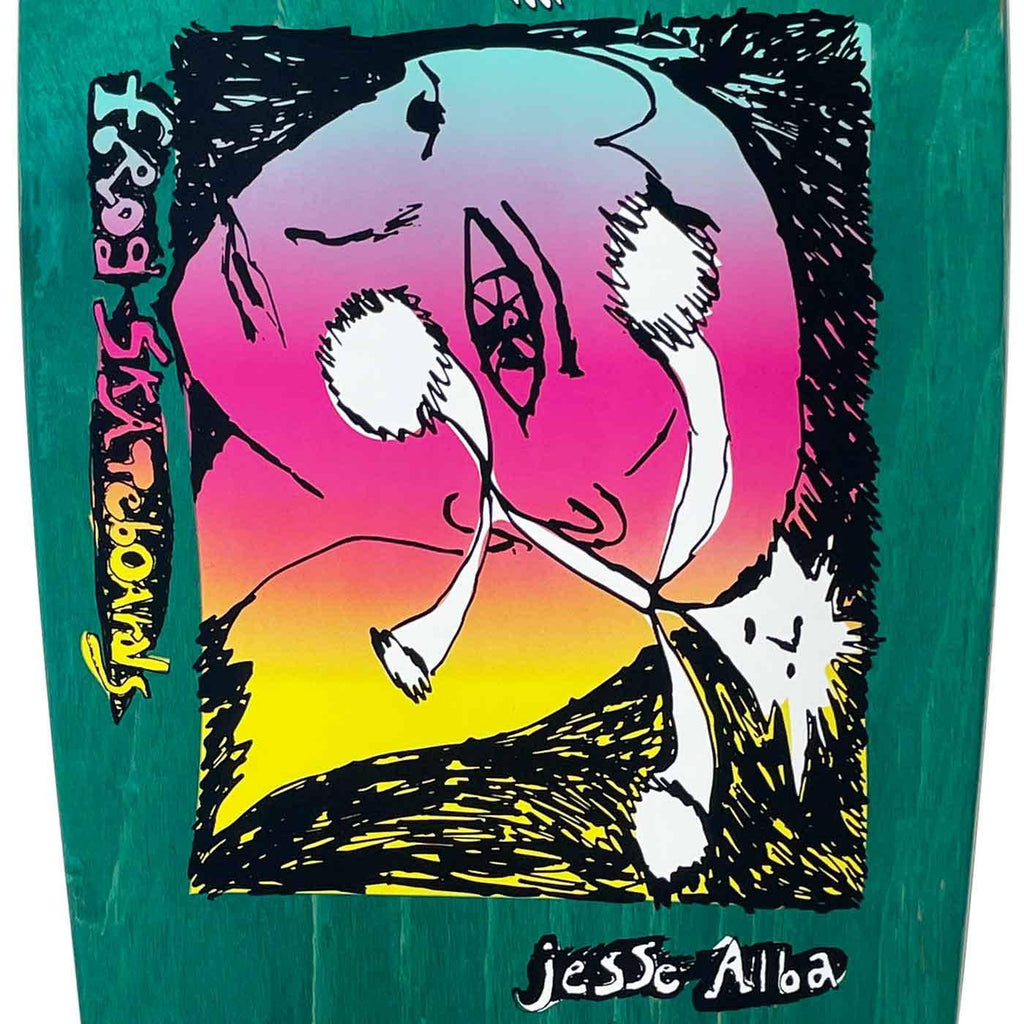 Frog Jesse Alba Pro Model 10 Deck Black  Frog   