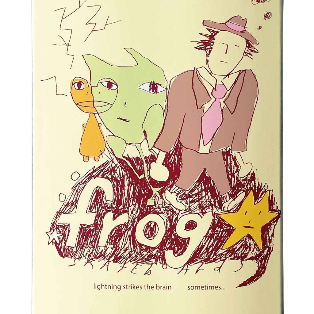 Frog Lightning Strikes the Sky 8.25 Deck White  Frog   