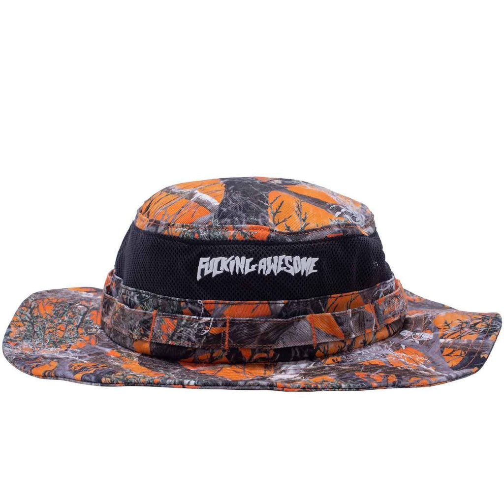 Fucking Awesome Camo Boonie Hat AOP  Fucking Awesome   