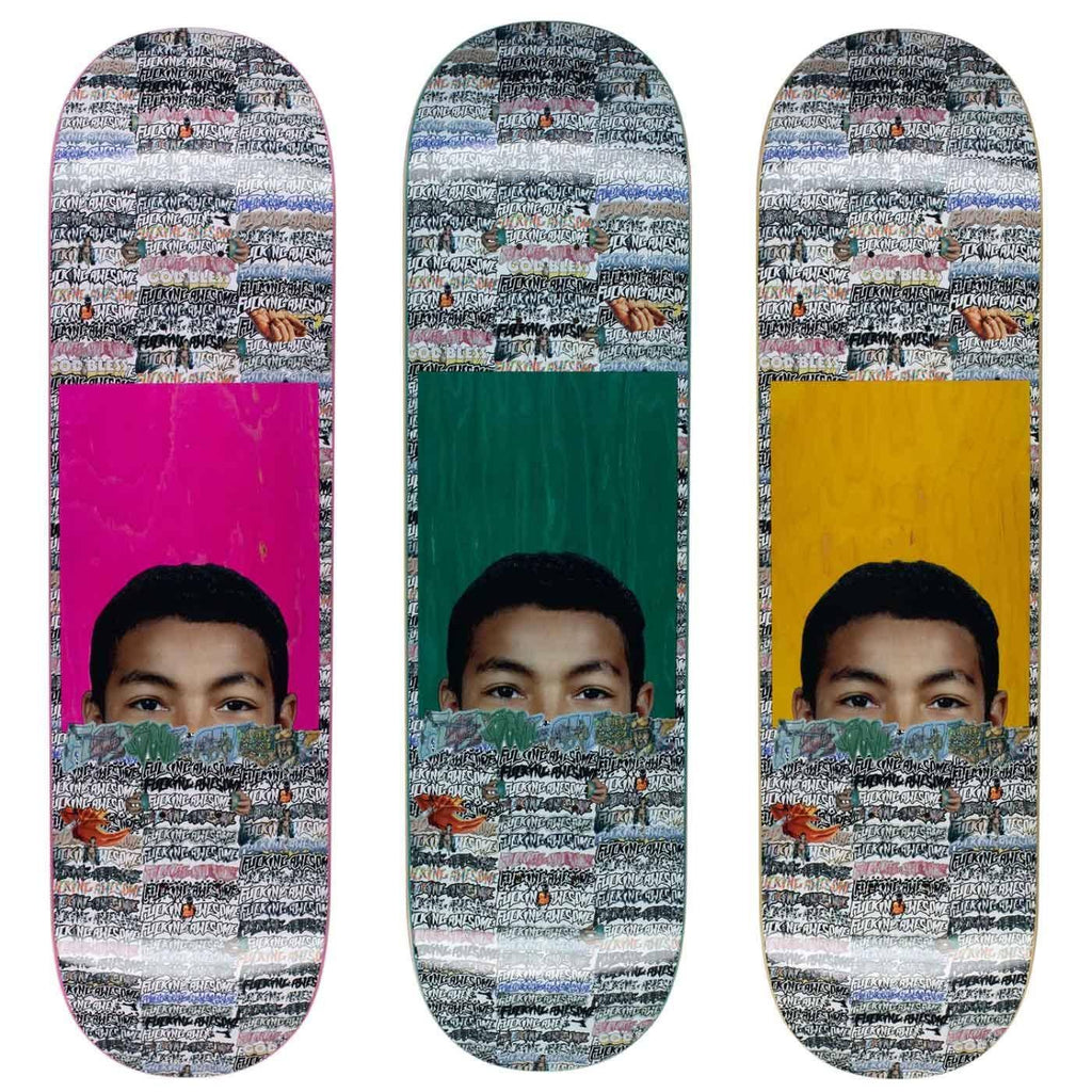 Fucking Awesome Sage Logo Class Photo 8.38 Deck  Fucking Awesome   