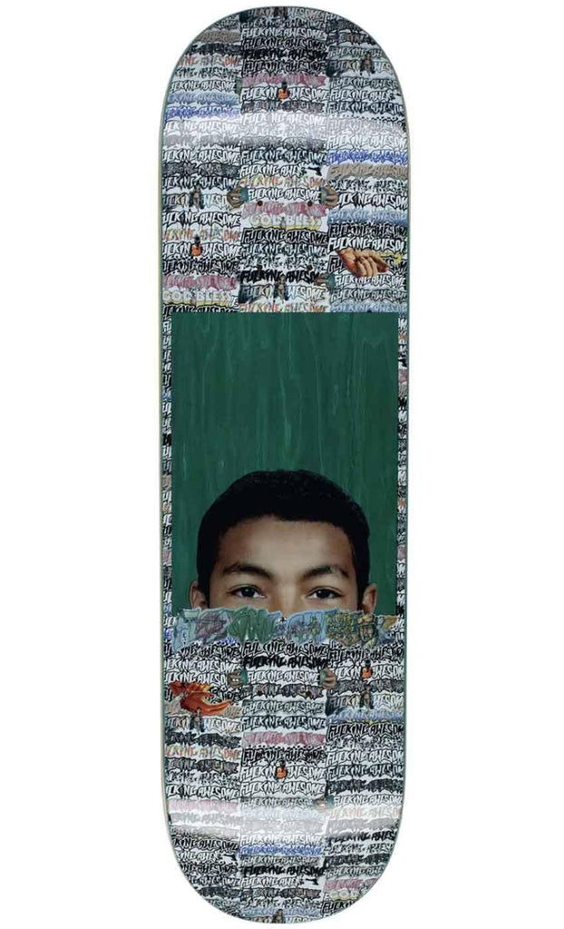 Fucking Awesome Sage Logo Class Photo 8.38 Deck  Fucking Awesome   