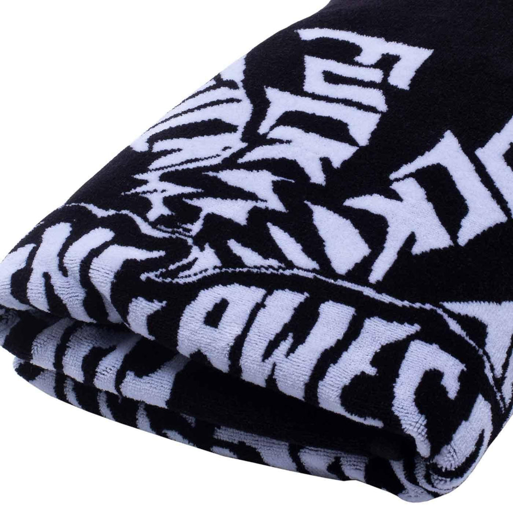 Fucking Awesome Three Spiral Beach Towel Black White  Fucking Awesome   