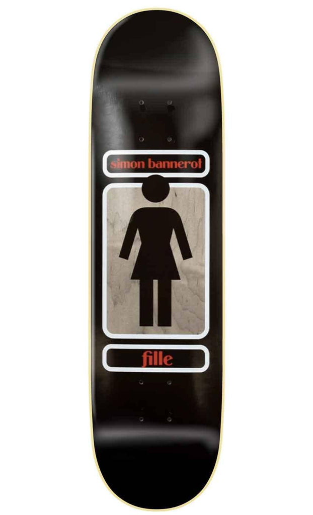 Girl Bannerot 93 Til 8.25 Deck Black  Girl   