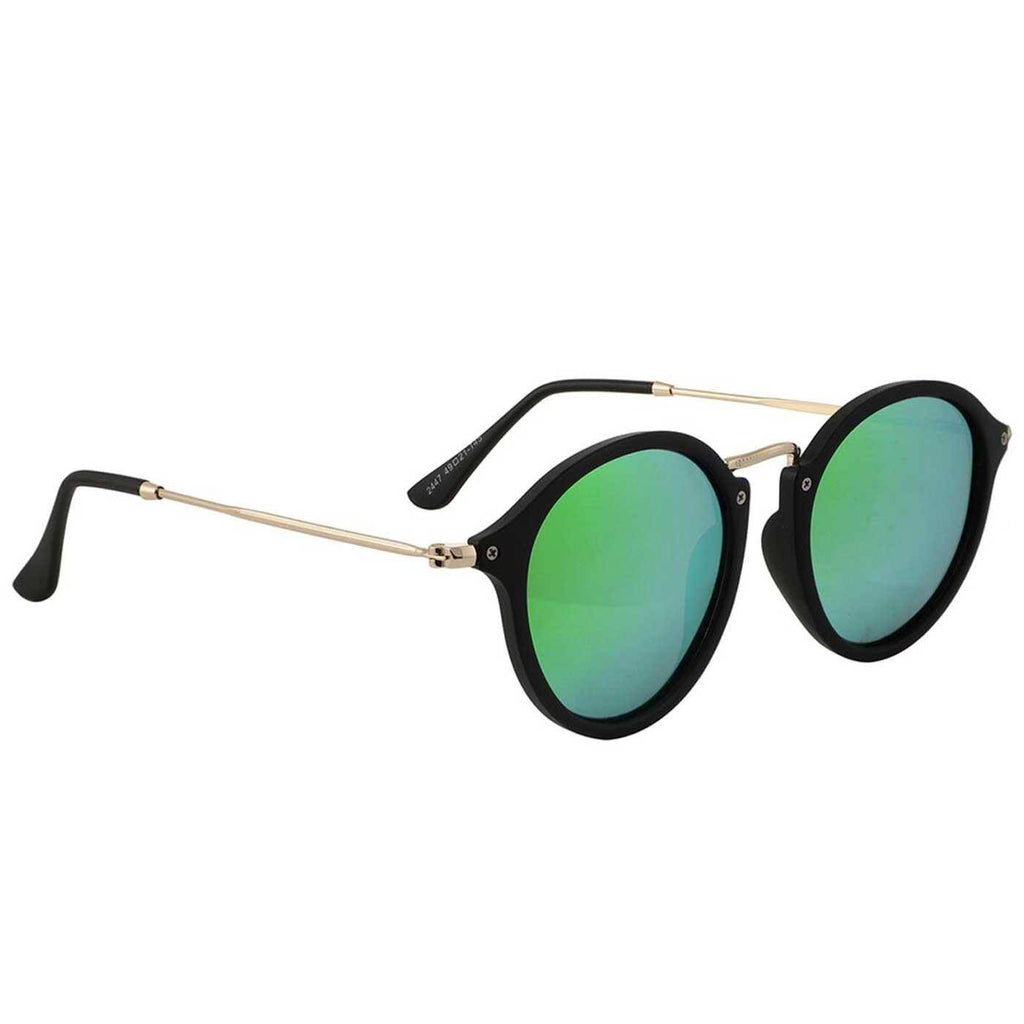 Glassy Klein Polarized Sonnenbrille Black Green Mirror  Glassy Eyewear   