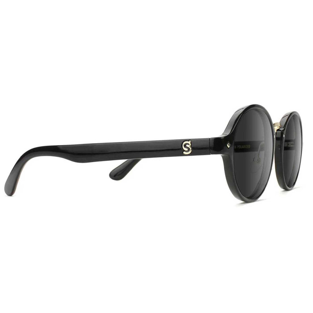 Glassy P-Rod Polarized Premium Sonnenbrille Black Gold  Glassy Eyewear   