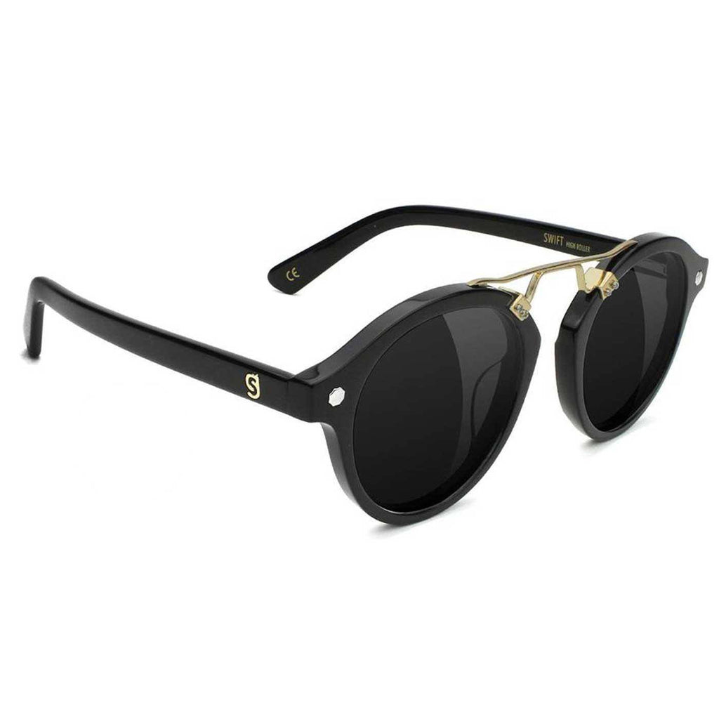 Glassy Swift Plus Polarized Premium Sonnenbrille Black Gold  Glassy Eyewear   