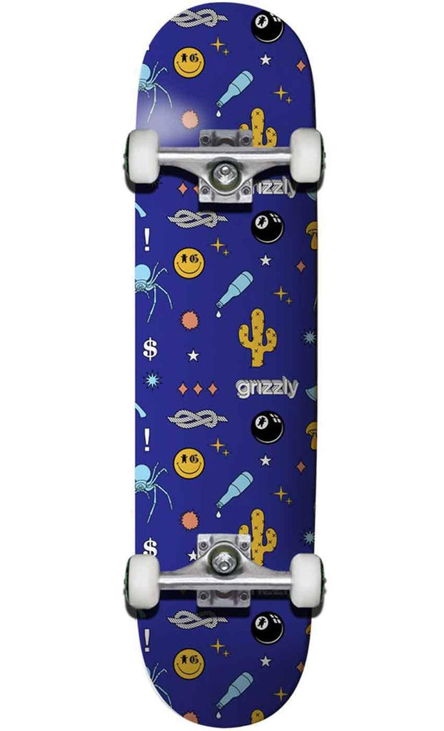 Grizzly Favorite Things 7.75 Complete Skateboard  Grizzly   