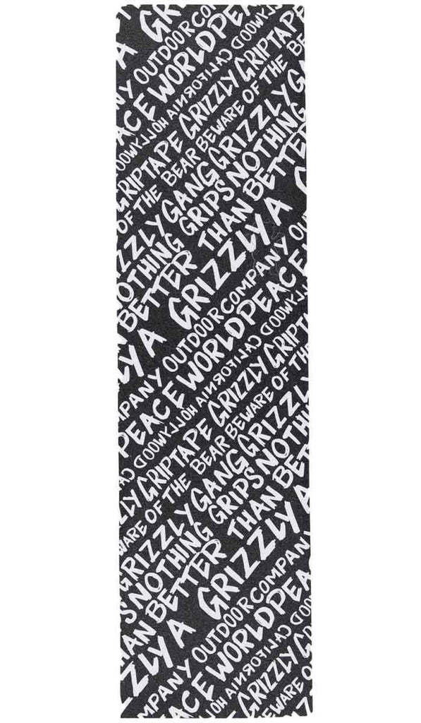 Grizzly - Grizzly Handwritten Griptape Weiß