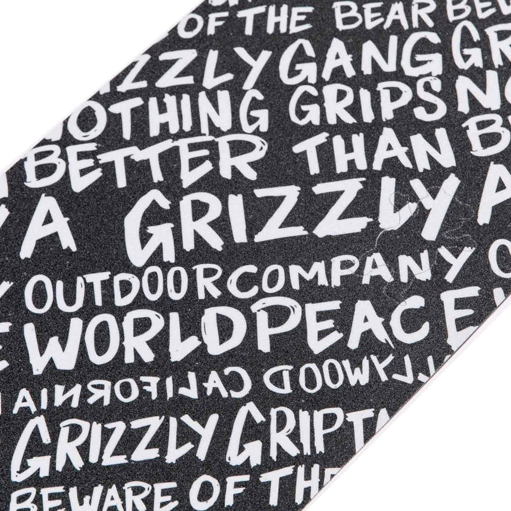 Grizzly - Grizzly Handwritten Griptape Weiß