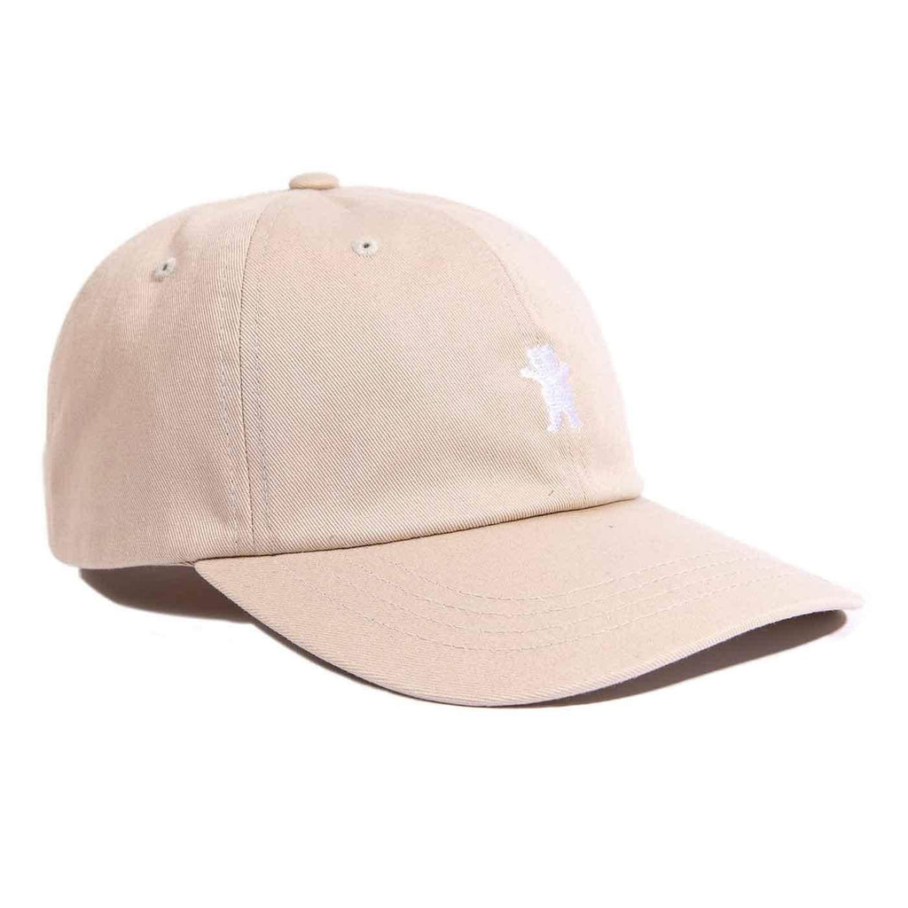 Grizzly OG Bear Dad Cap Stone White  Grizzly   