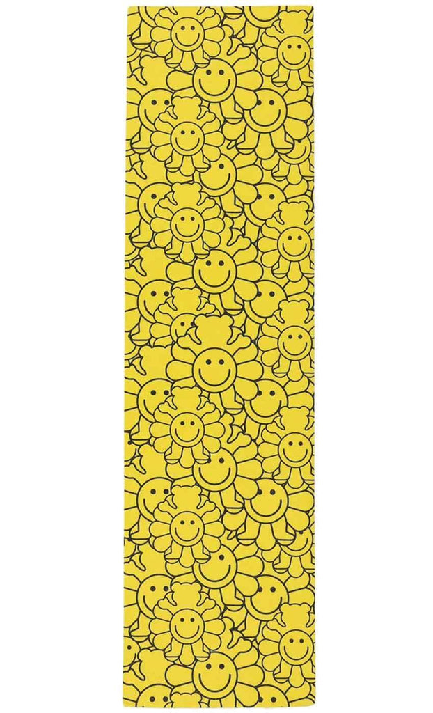 Grizzly Smiling Flower Bear Griptape Gelb  Grizzly   