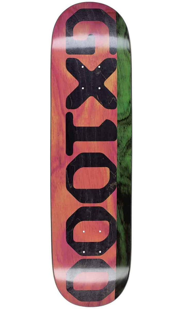 GX1000 Logo 8.625 Deck Split Veneer Pink Olive  GX1000   