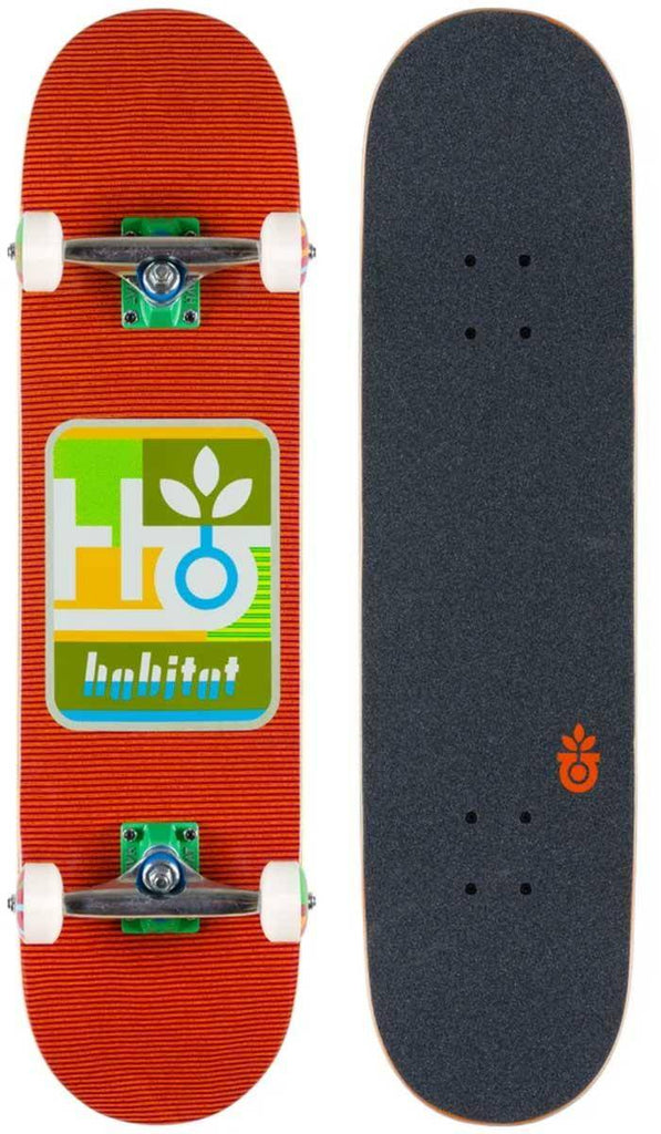 Habitat Mod Pod 7.875 Complete Skateboard Red  Habitat   