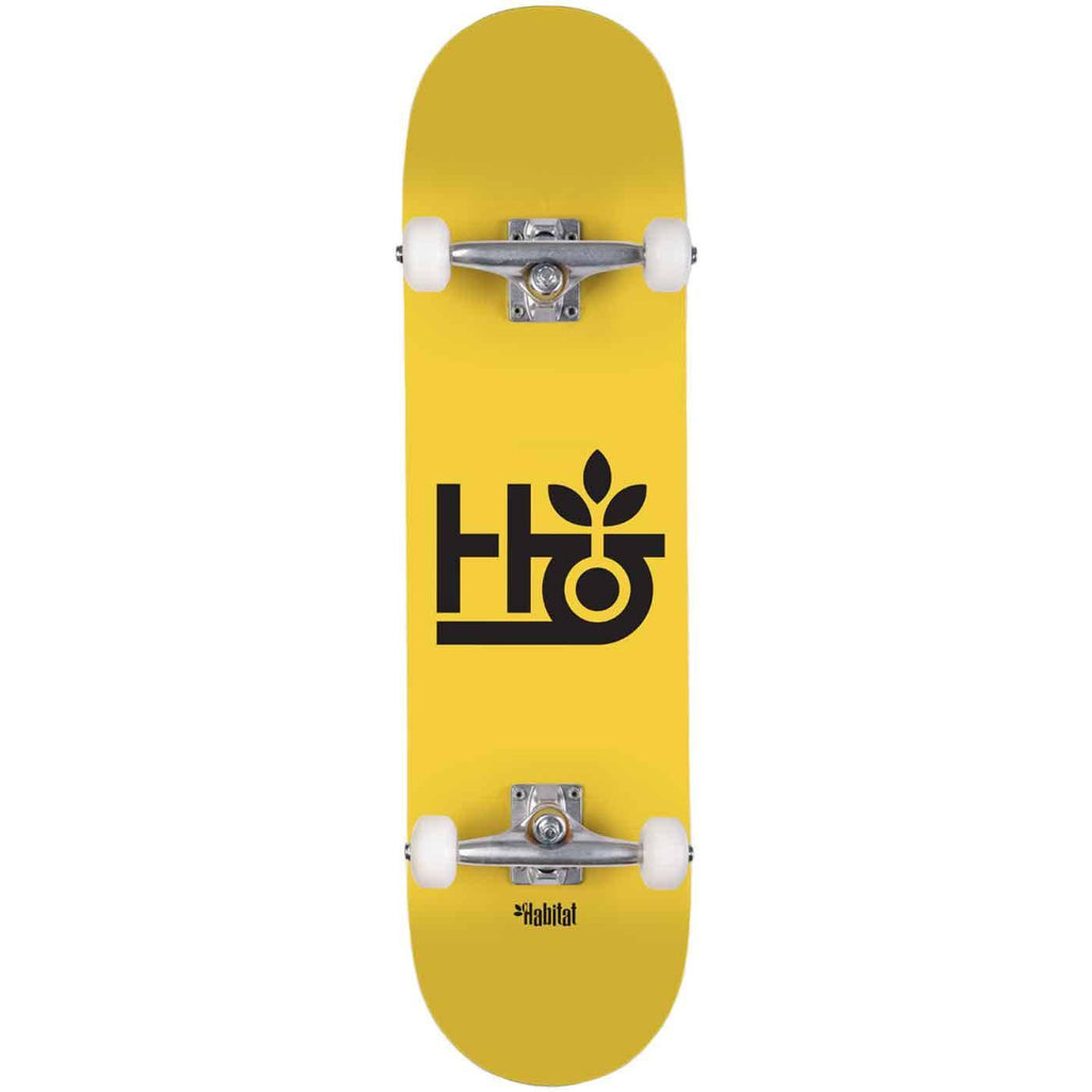 Habitat POD 7.5 Complete Skateboard Yellow  Habitat   