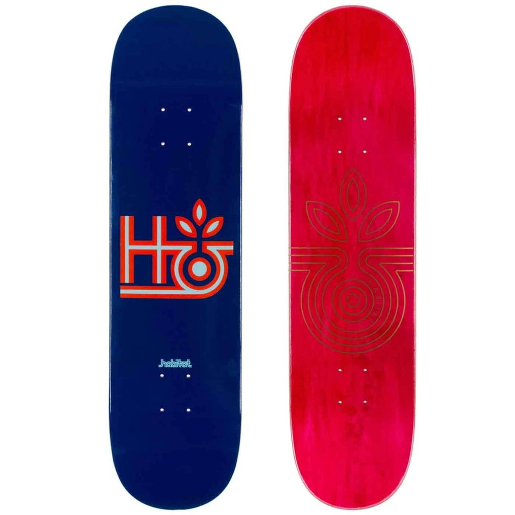 Habitat Tri Color Pod 8.25 Deck Navy Blue Red  Habitat   