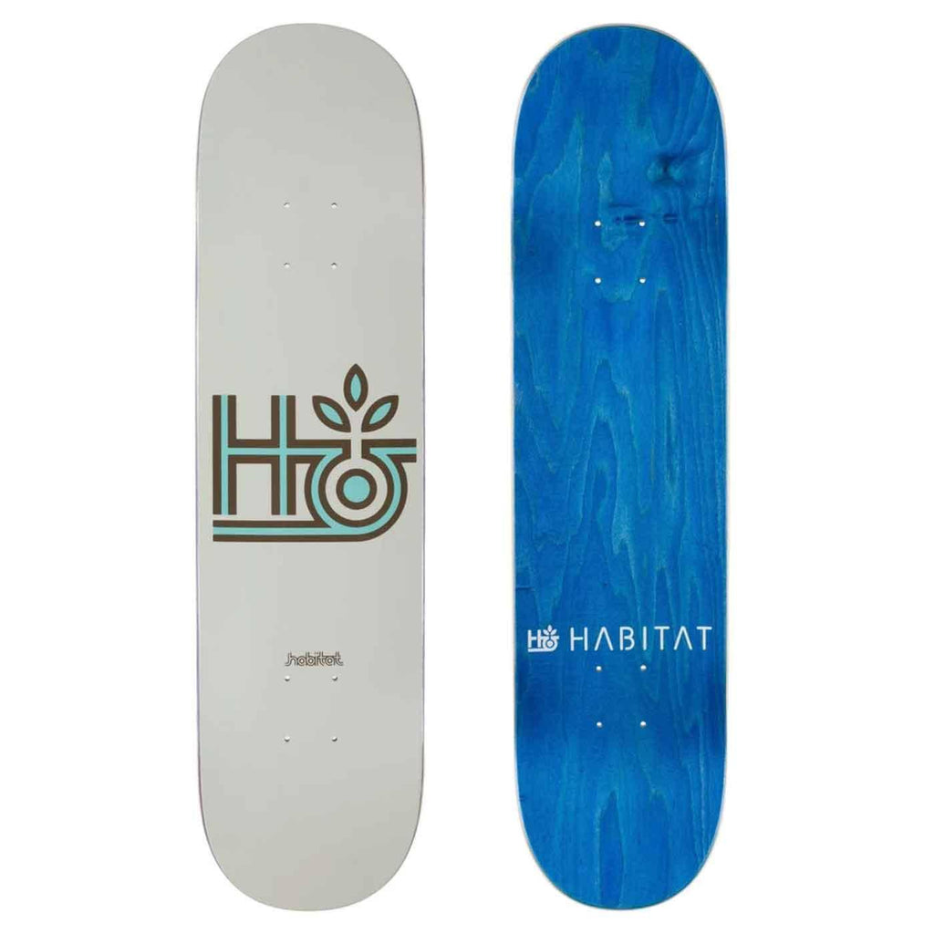 Habitat Tri Color Pod 8.0 Deck White Teal  Habitat   