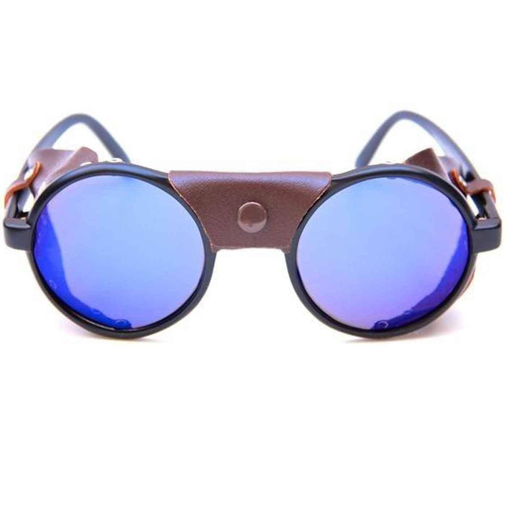 Happy Hour Dusters Sonnenbrille Gloss Black Brown Leather  Happy Hour   