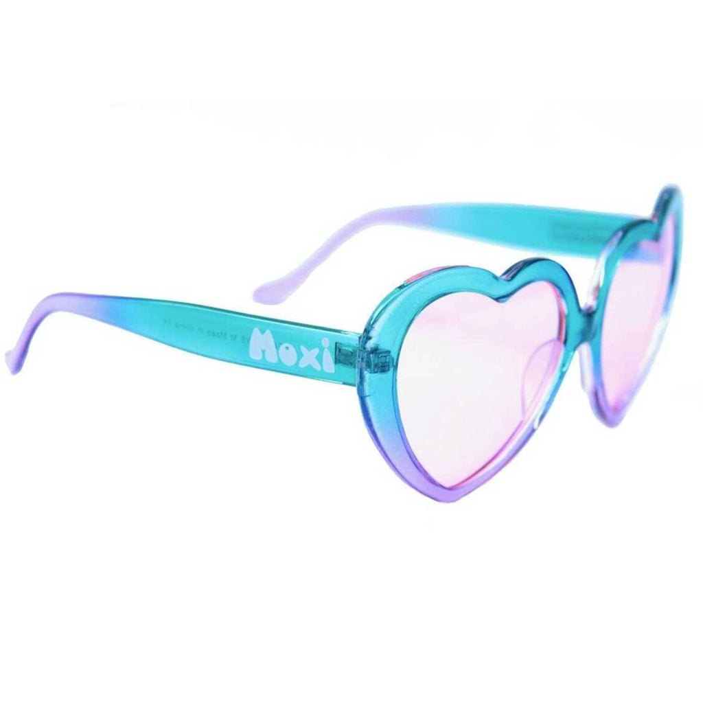 Happy Hour Heart Ons Teal Fade Purple Moxi Shades  Happy Hour   