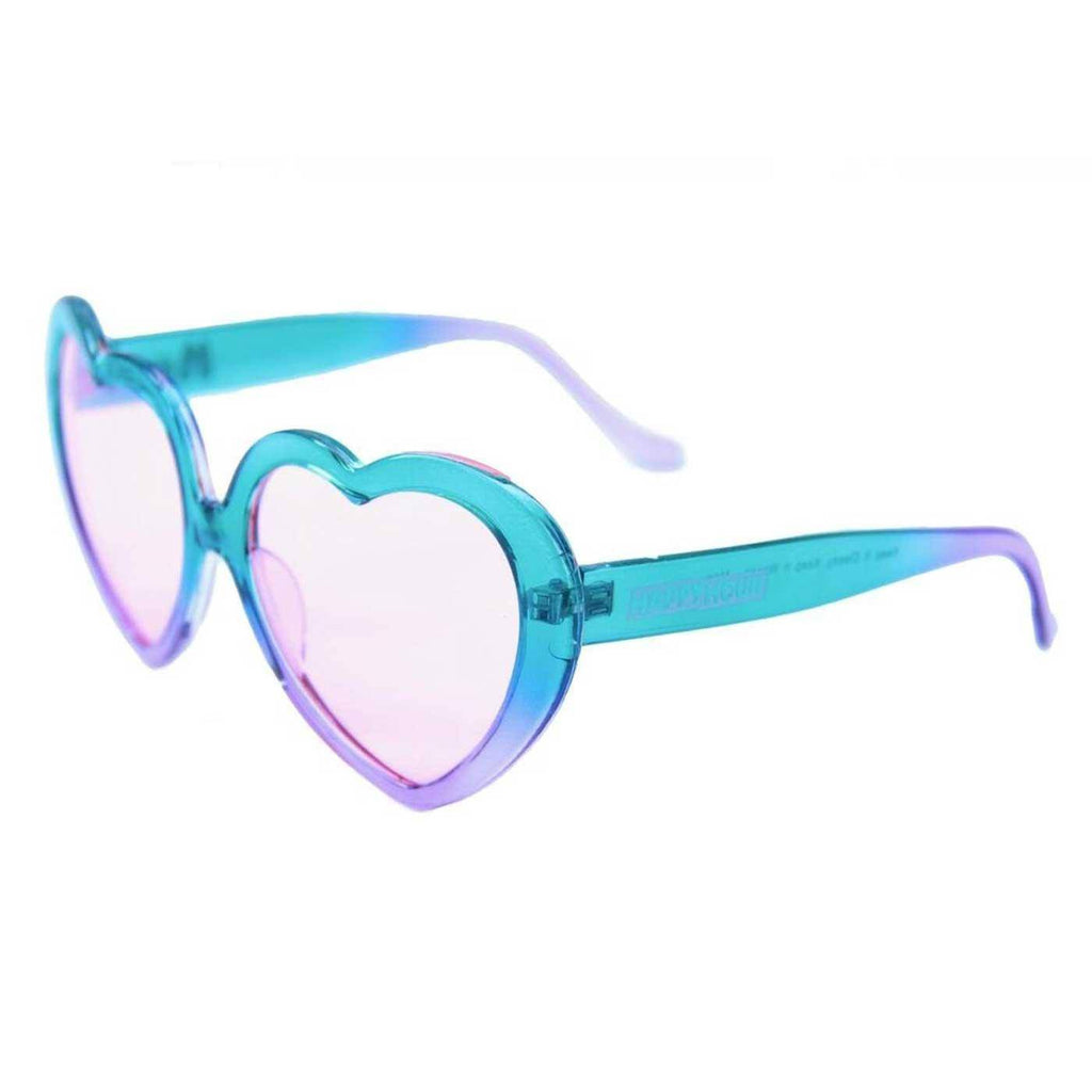 Happy Hour Heart Ons Teal Fade Purple Moxi Shades  Happy Hour   