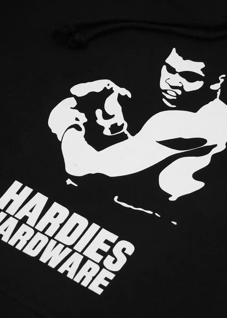Hardies Boxer Hoodie Black Handelsware Hardies   