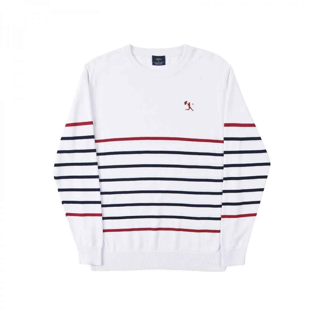 Helas Baller Crewneck Sweatshirt White  Helas   