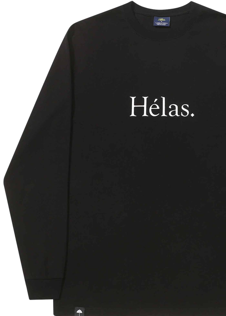 Hélas Class Longsleeve T-Shirt Black  Helas   