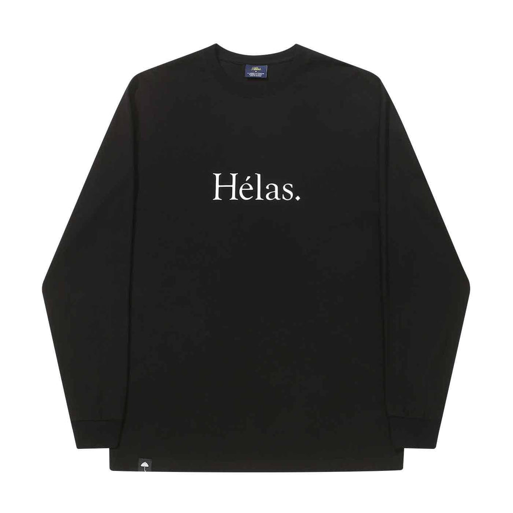 Hélas Class Longsleeve T-Shirt Black  Helas   