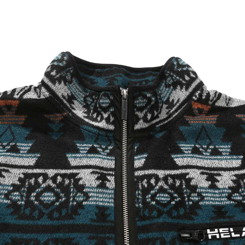 Helas Gonzo Fleece Jacket Navy  Helas   