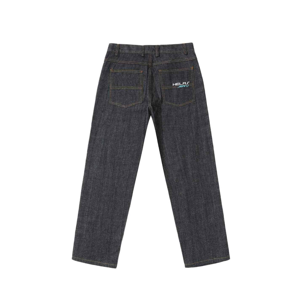 Helas Hubu Jeans Denim Pants Dark Blue  Helas   