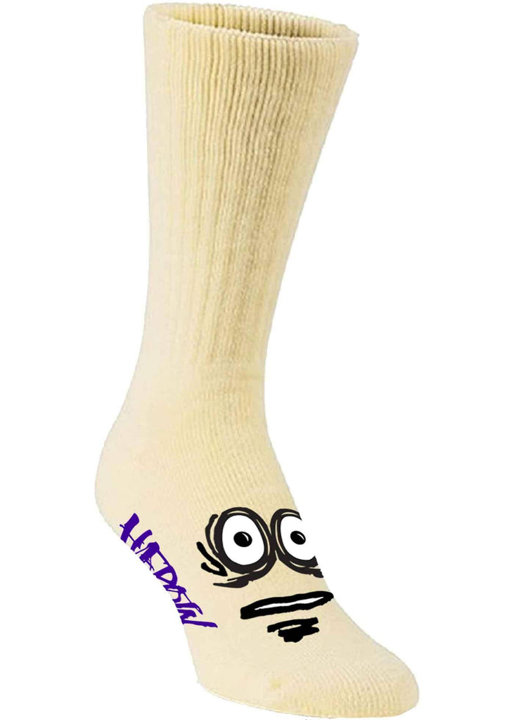 Heroin Big Egg Socks Yellow  Heroin Skateboards   