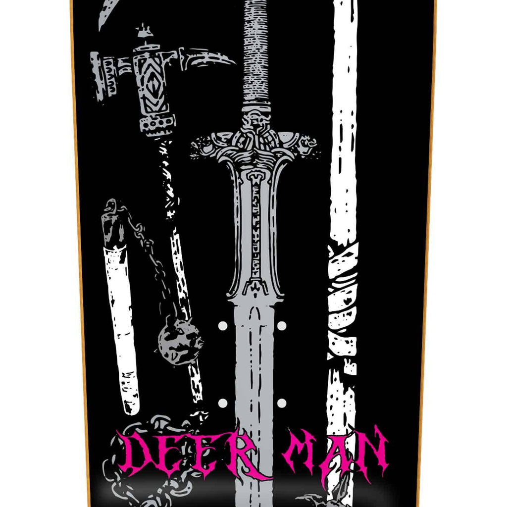 Heroin Dear Man Video City 9.3 Shaped Deck  Heroin Skateboards   