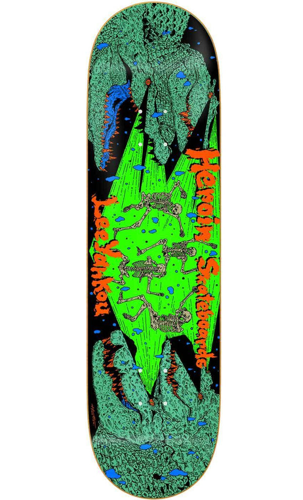 Heroin Yankou Croq 8.25 Deck  Heroin Skateboards   