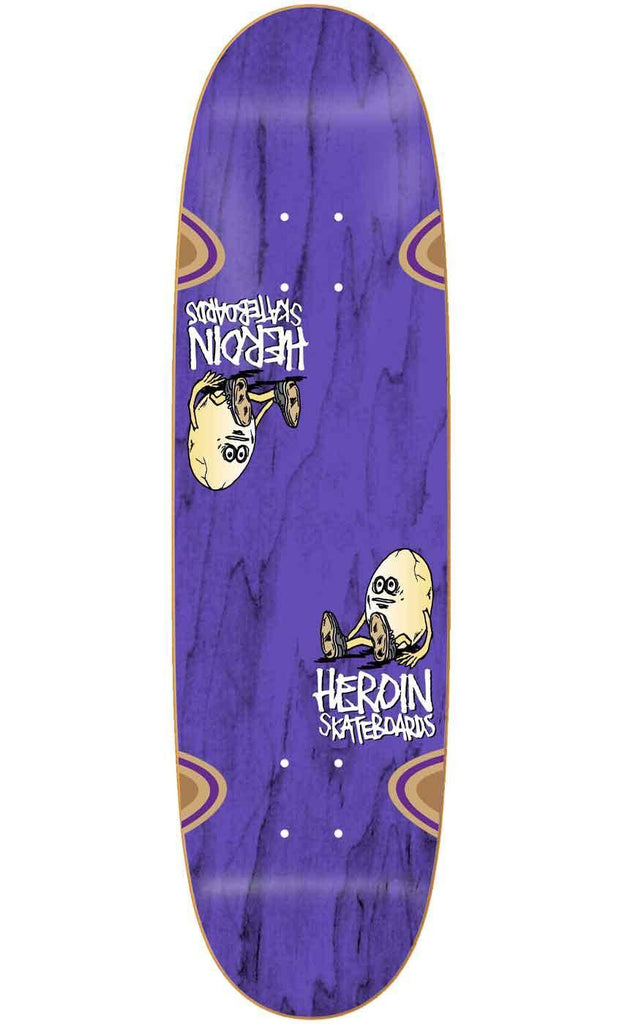 Heroin Symmetrical Egg 9.25 Deck  Heroin Skateboards   