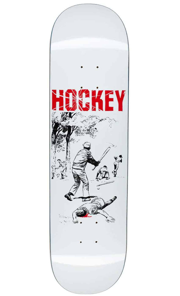 Hockey Baseball 8.25 Deck White  Hockey   