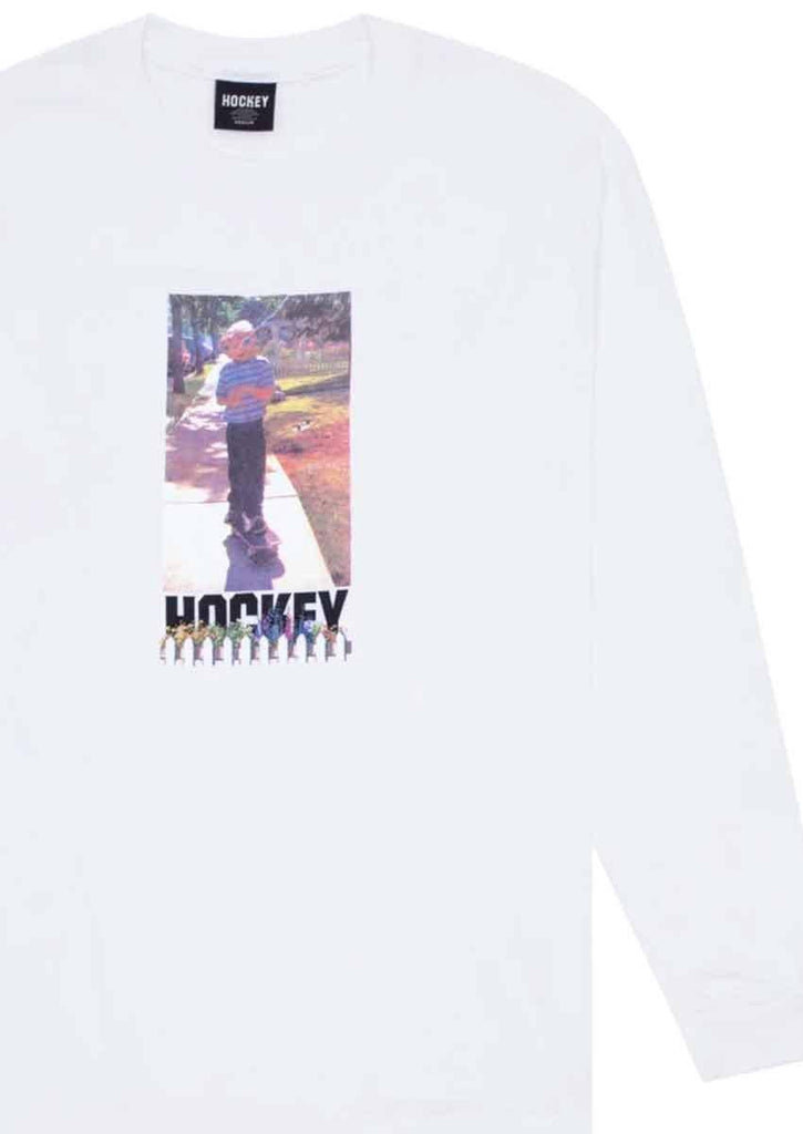 Hockey Neighbor Longsleeve T-Shirt White  Hockey   
