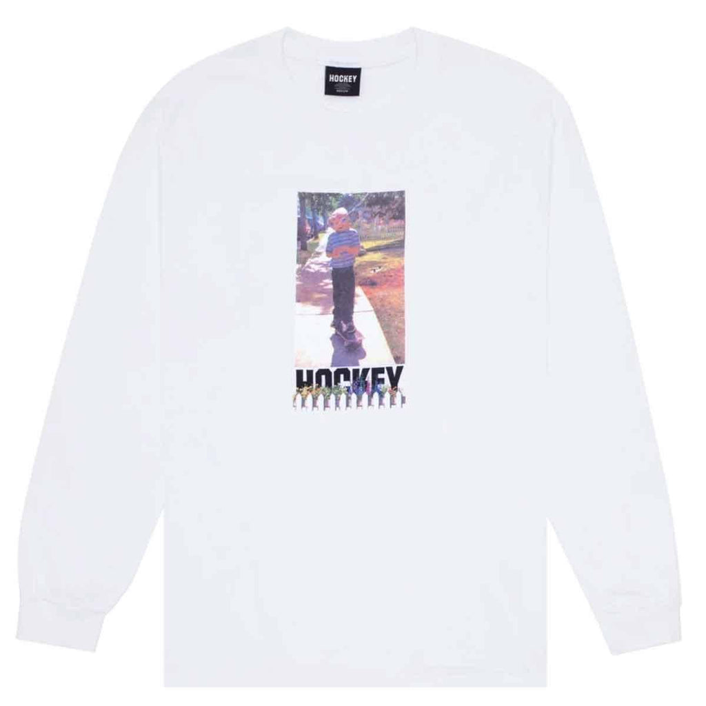 Hockey Neighbor Longsleeve T-Shirt White  Hockey   