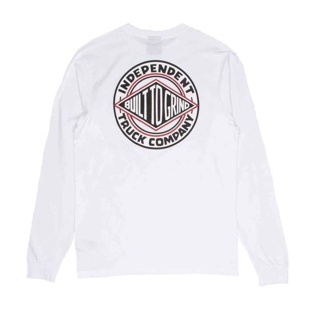 Independent Summit Longsleeve T-Shirt White  Independent   