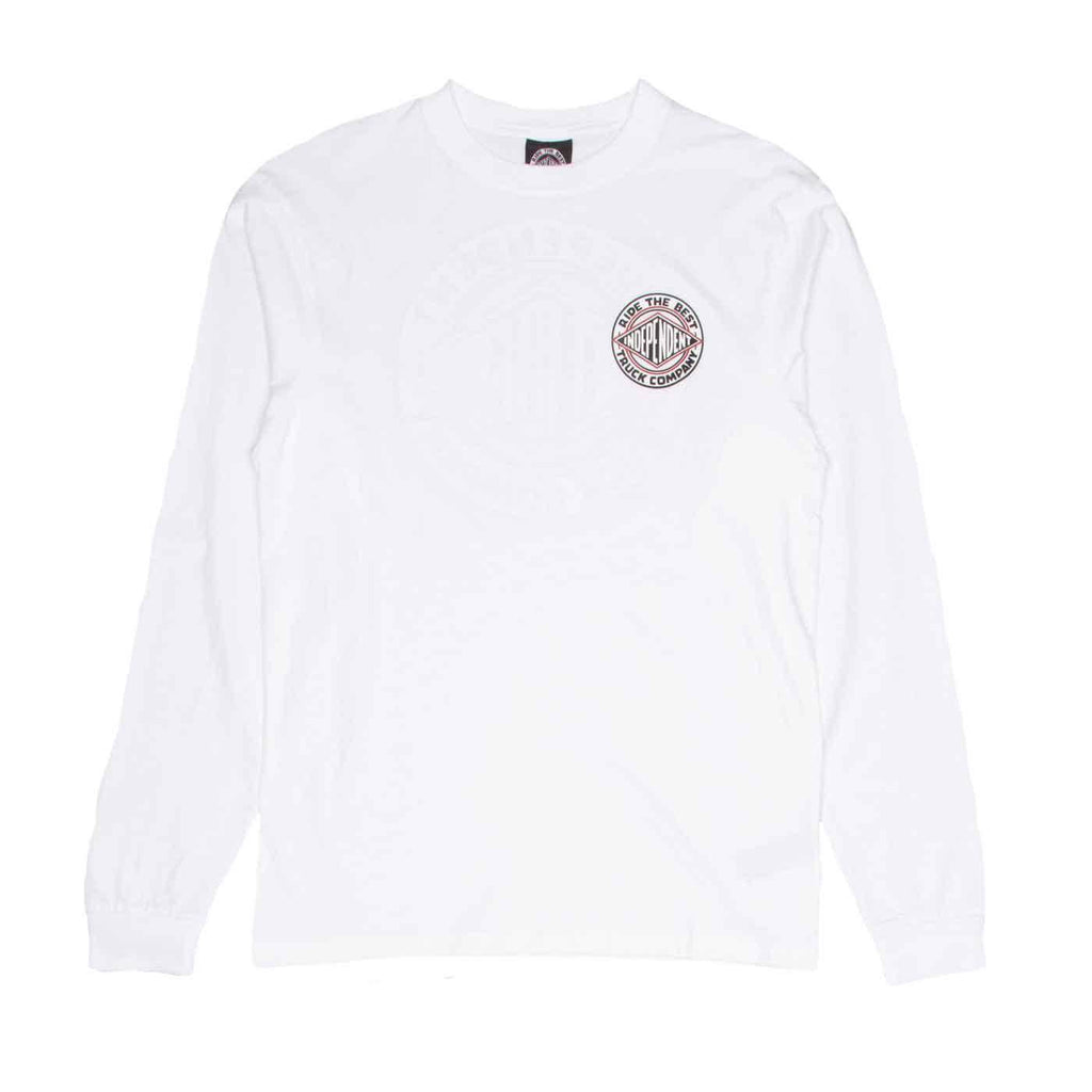 Independent Summit Longsleeve T-Shirt White  Independent   